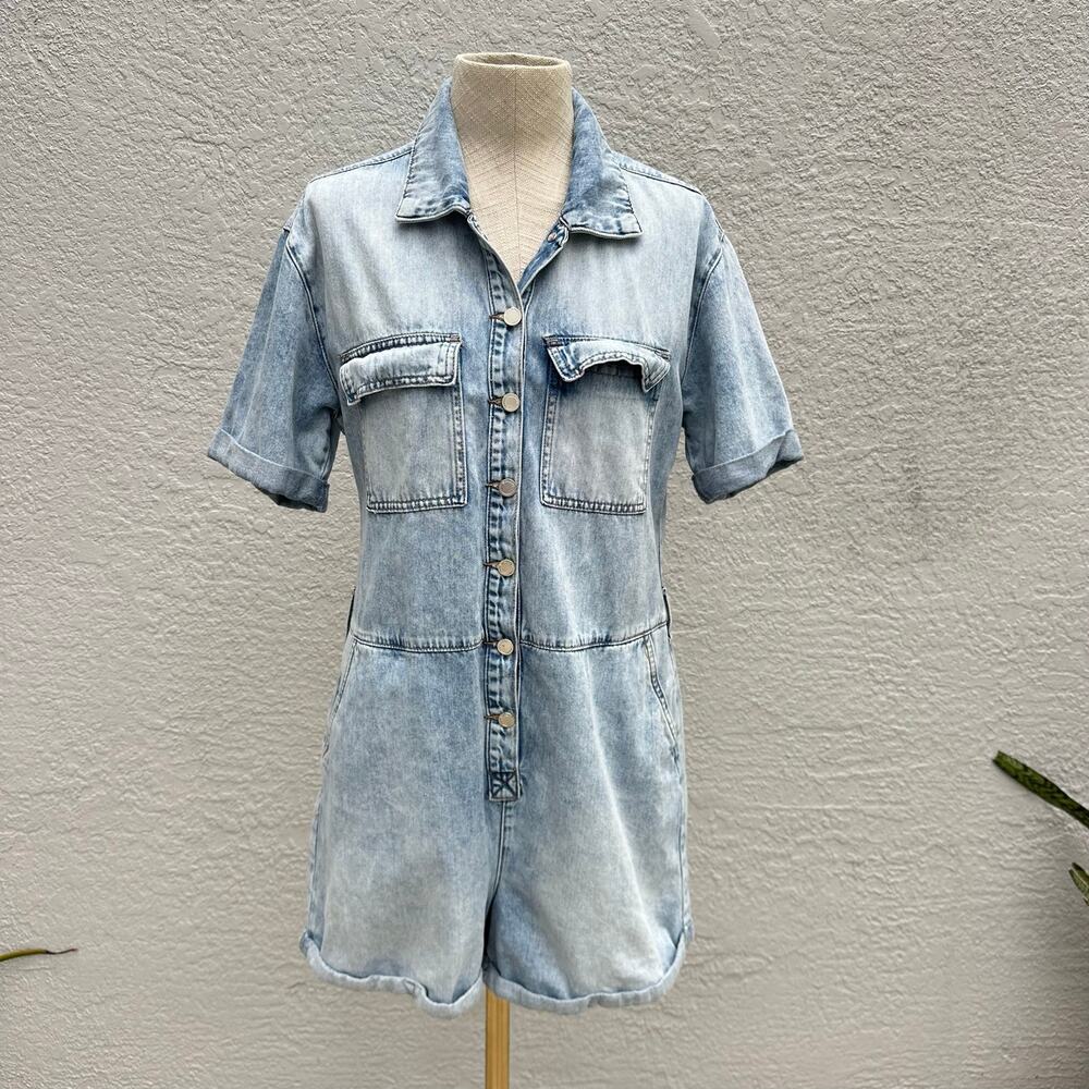 Blank NYC Denim Jumpsuit